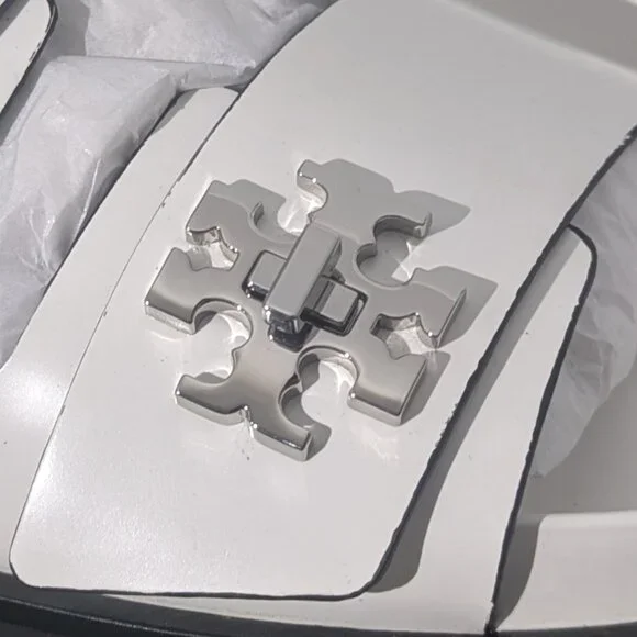 Tory Burch TURNLOCK SPORT SLIDE Cloud Sandals - Picture 2 of 9